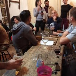 A gólyaavató folytatása a Csinosban. 